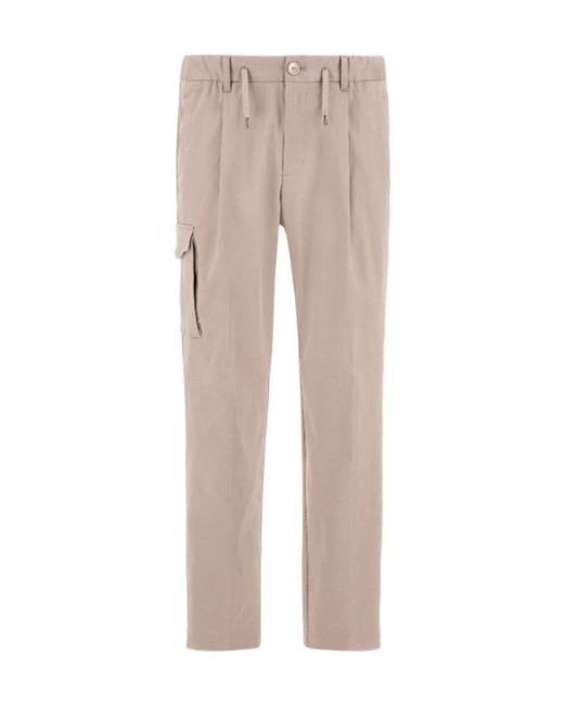 Herno Natural Resort Trousers for men