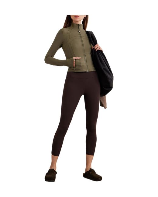 lululemon athletica Green Yoga Zip-Up Athletic Jacket