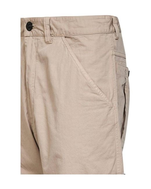 Stone Island Natural Desert Ripstop Straight-Leg Trousers for men