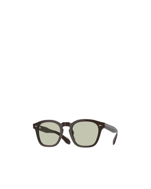 Oliver Peoples Metallic Frame Sunglasses for men