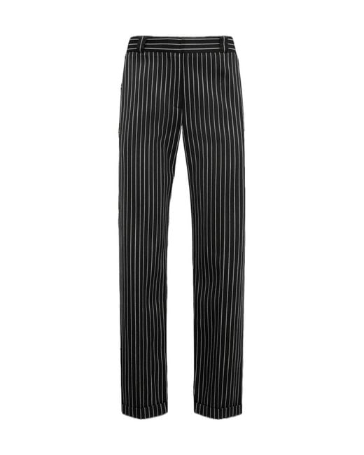 Tom Ford Black Striped Pants