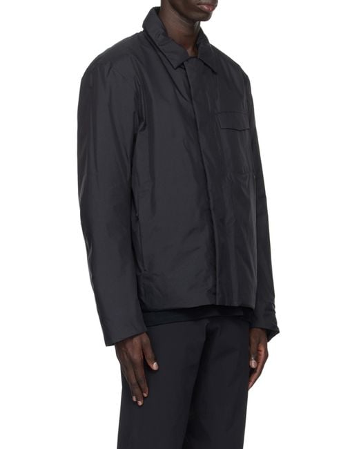 Veilance Black Spere Zip-Front Jacket for men