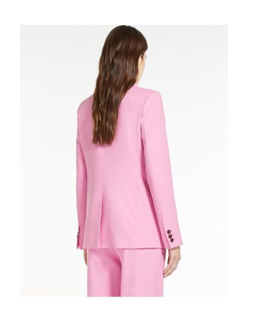 Max Mara Pink Luchino Suit Jacket