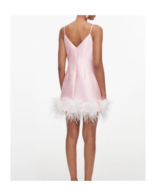 Self-Portrait Pink Mini Dress