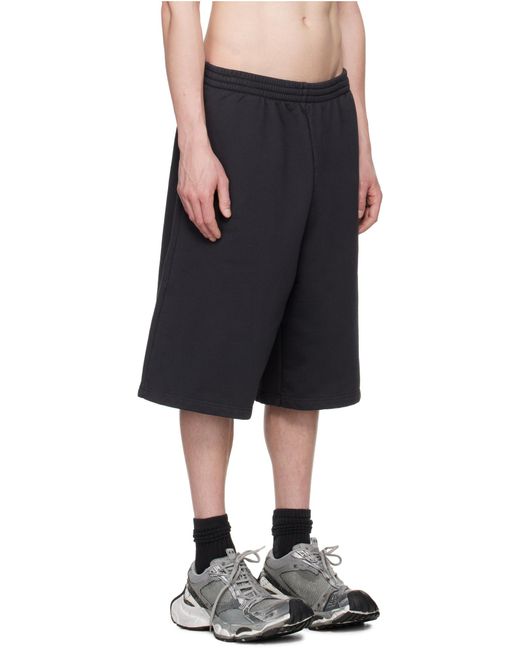 Balenciaga Blue X Under Armour Large Shorts for men