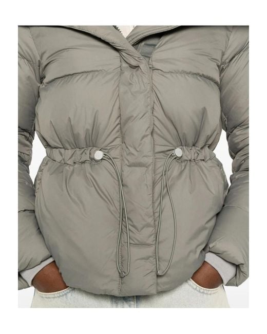 Canada Goose Gray Puffer Jacket 'Mongomery'