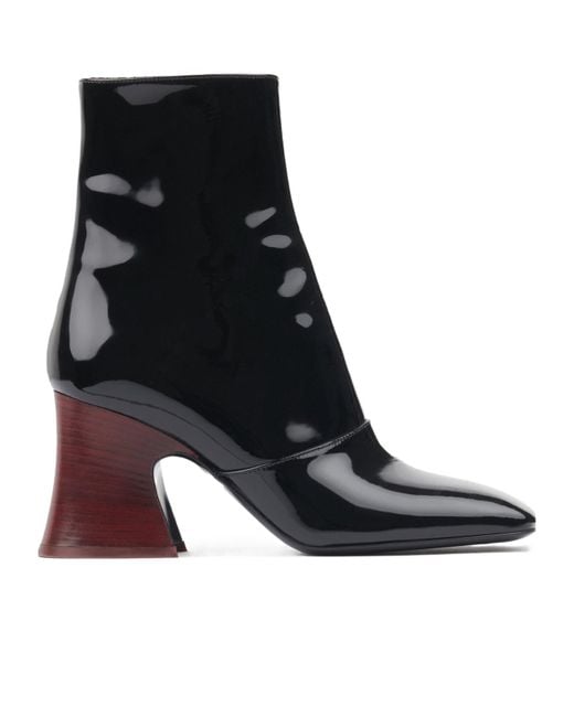 Chloé Black Janis Heeled Ankle Boot