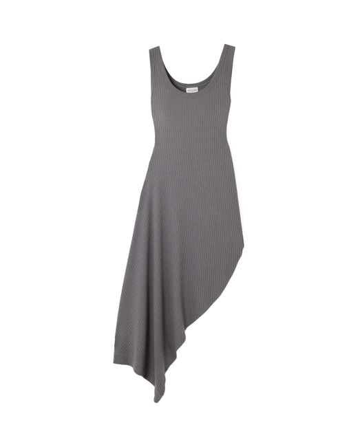 Dries Van Noten Gray Sleeveless Dress