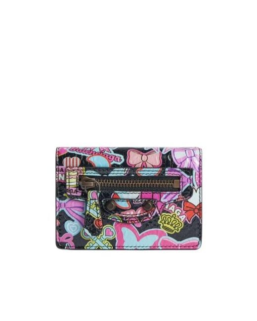 Balenciaga White Le City Mini Wallet