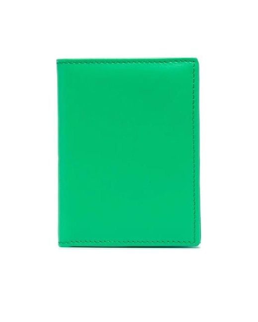 Comme des Garçons Green Comme Des Garçons Wallet Bi-Fold Small Wallet for men