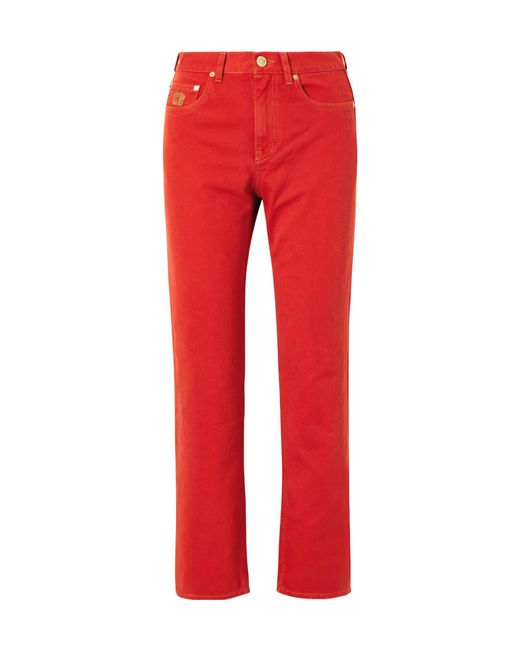 Blazé Milano Red Blazé Milano Clapotis Straight-Leg Jeans