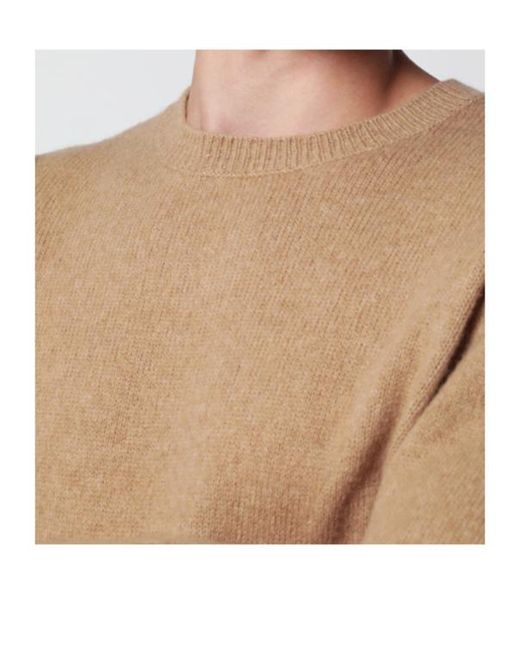 Roberto Collina Blue Crew Neck Sweater for men