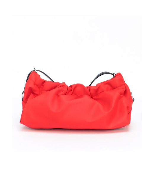 McQueen Red The Bundle Drawstring Bag
