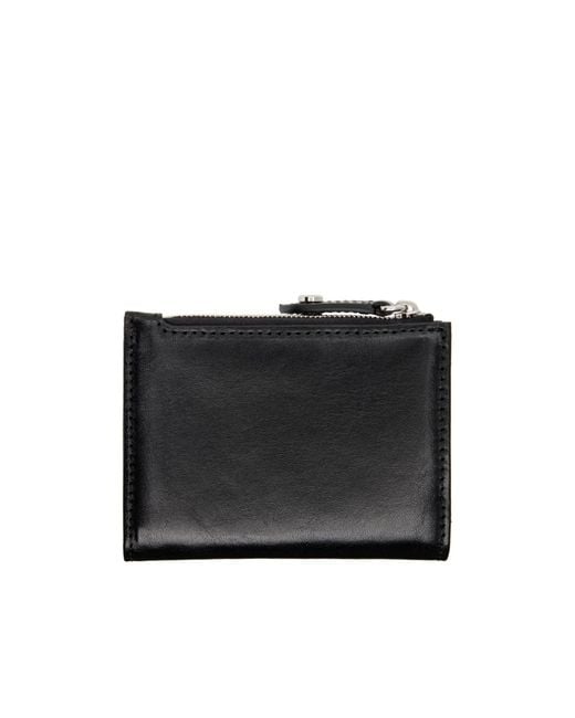 Vivienne Westwood Black Slim Flap Card Pack for men
