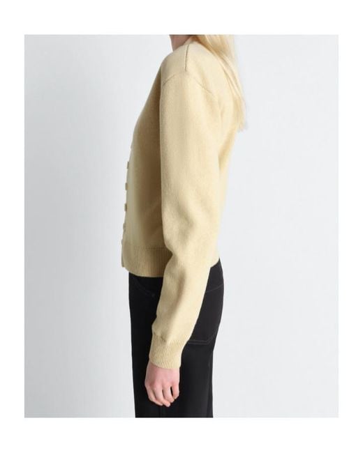 Lemaire Natural Reversible Buttoned Jumper