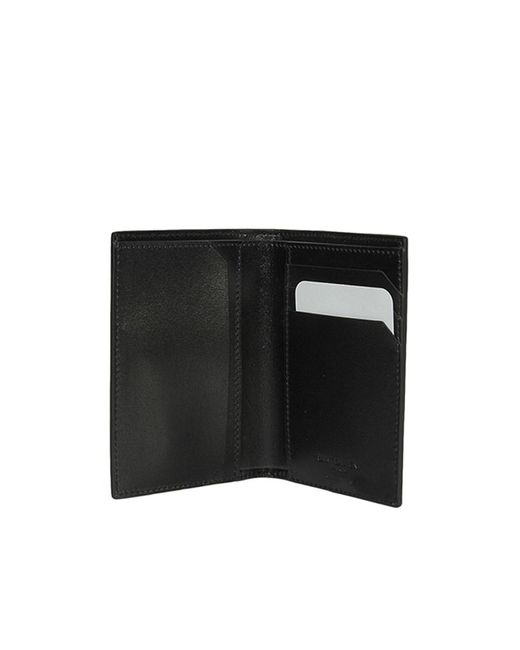 Saint Laurent Black Logo Wallet