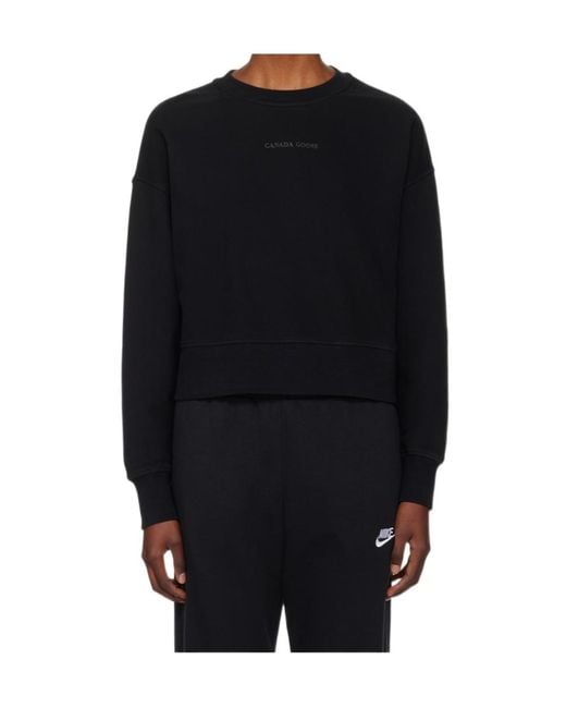 Canada Goose Black Muskoka Sweatshirt