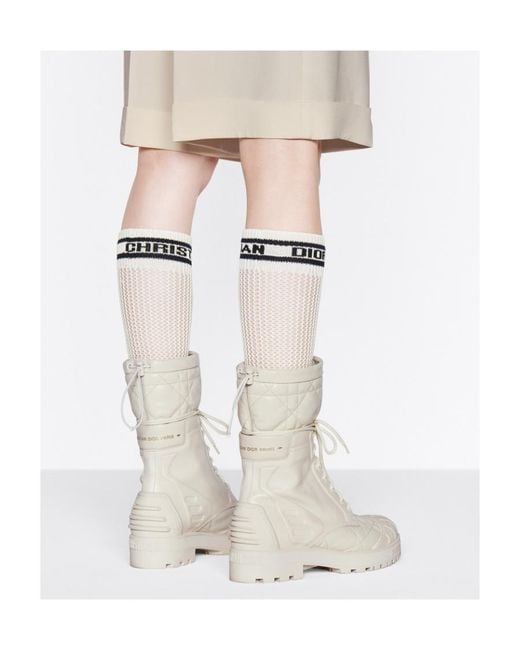 Dior Natural Logo Boots