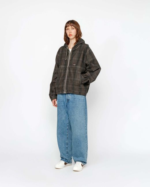 Stussy Blue Five-Pocket Jeans for men
