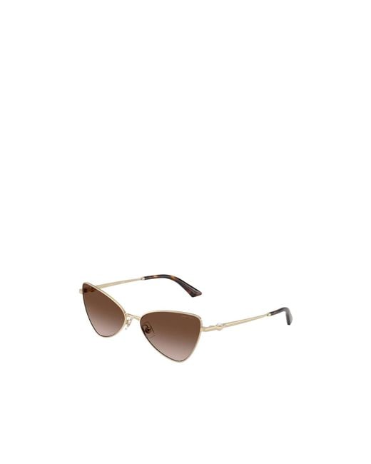 Jimmy Choo White Eyewear Cat-Eye Frame Sunglasses