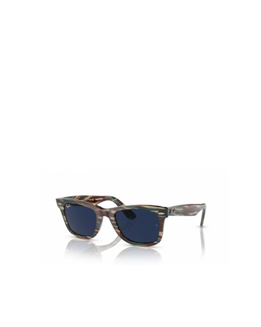 Ray-Ban White Full Frame Sunglasses for men