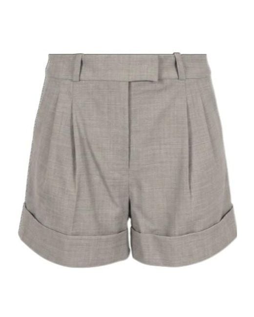 Rag & Bone Gray Pleated Shorts