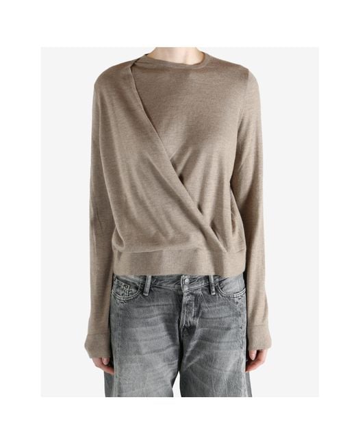 Uma Wang Green Deconstruction Top