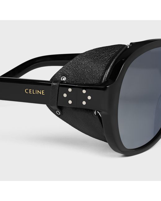 Céline Blue Frame 57 Sunglasses