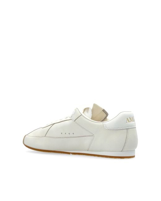 Amiri White Low-Top Pacific Flats