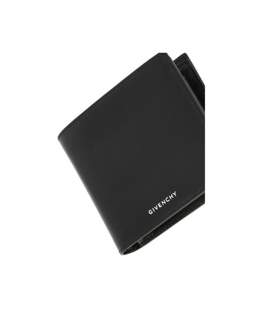 Givenchy Black 4G Classic Bi-Fold Wallet for men