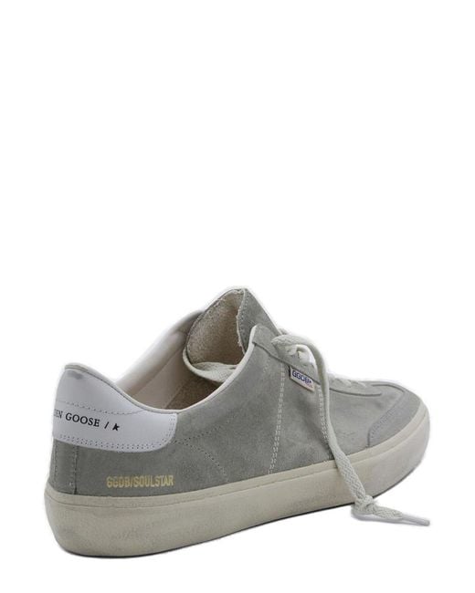 Golden Goose Deluxe Brand Gray Soulstar Sneakers for men
