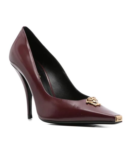 Versace Purple Pumps