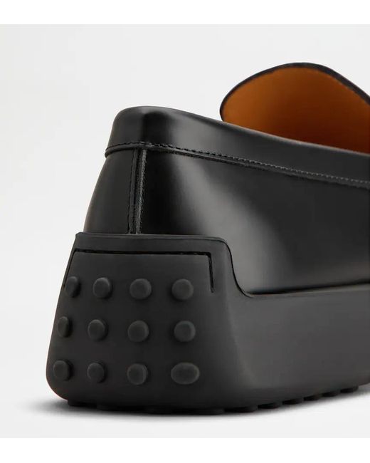Tod's Black Gommino Loafers for men