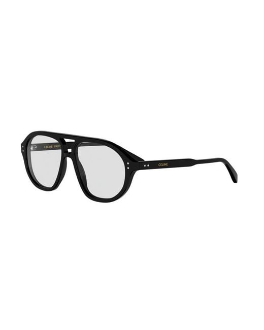 Céline White Full Frame Plain Mirror for men