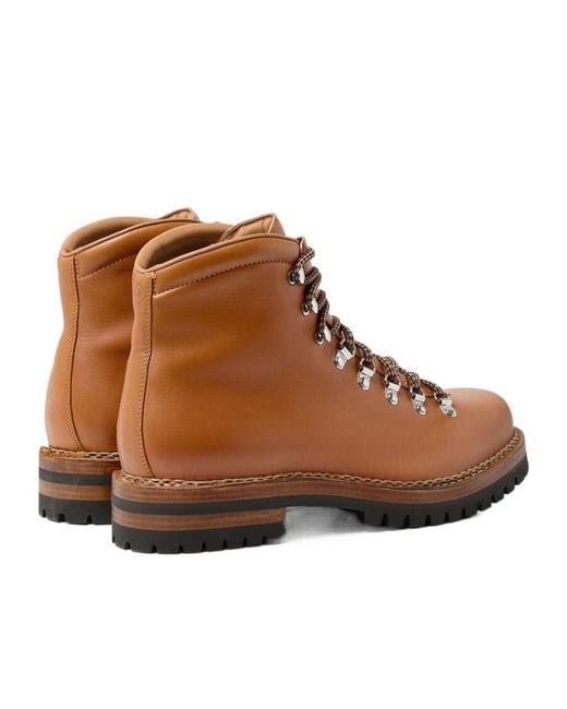 Loro Piana Brown Aspen Walk Boot for men
