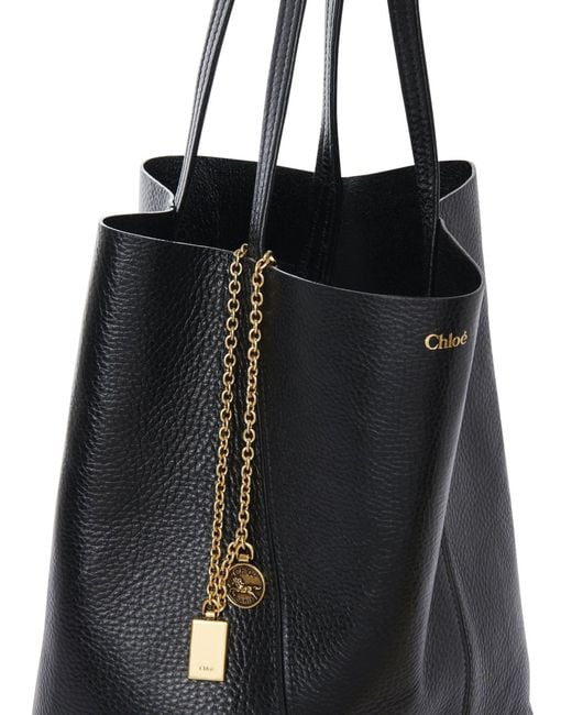 Chloé Black Spin Shoulder Bag