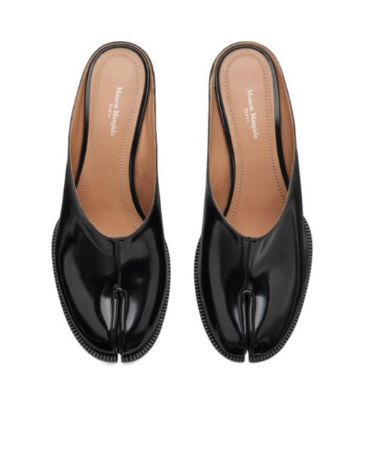 Maison Margiela Black Tabi City Evening Mule