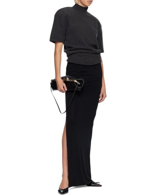 Jacquemus Black The Salon Clutch Bag
