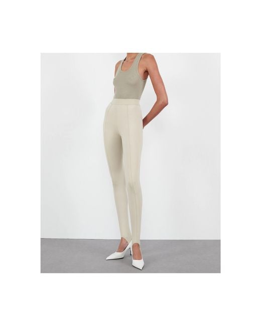 Wardrobe NYC Natural Ribbed Tank Top