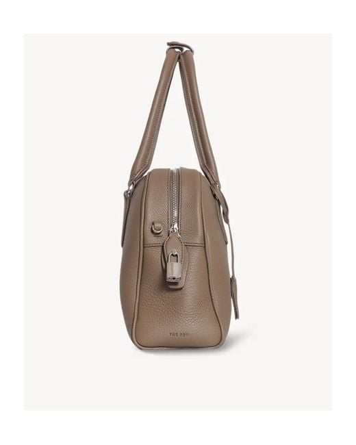 The Row Natural India 10.00 Leather Tote Bag