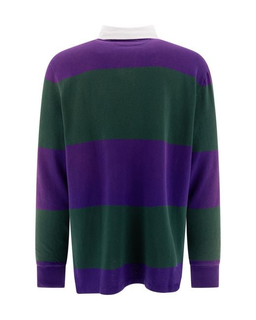 Ralph Lauren Green Iconic Rugby Polo Shirt for men