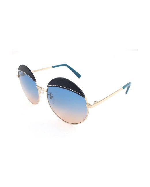 Loewe Blue Logo Logo Sunglasses for men
