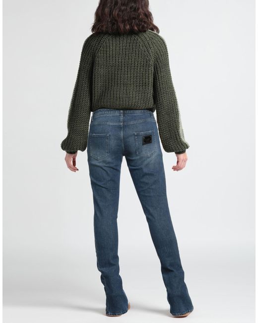 Dolce & Gabbana Blue Dark Slim-Fit Jeans