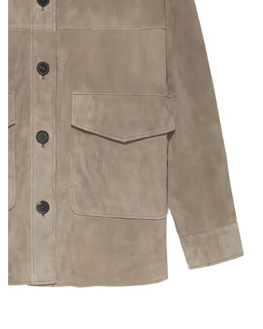 Arma Brown Suede Casual Jacket