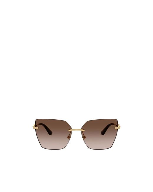 Dolce & Gabbana Multicolor Geometric-Frame Sunglasses