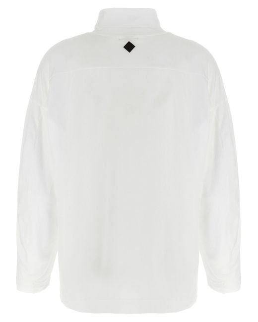 Haikure White Long-Sleeved T-Shirt