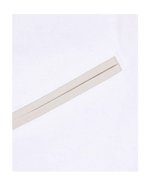 SACAI X CARHARTT WIP White Jersey T-Shirt for men