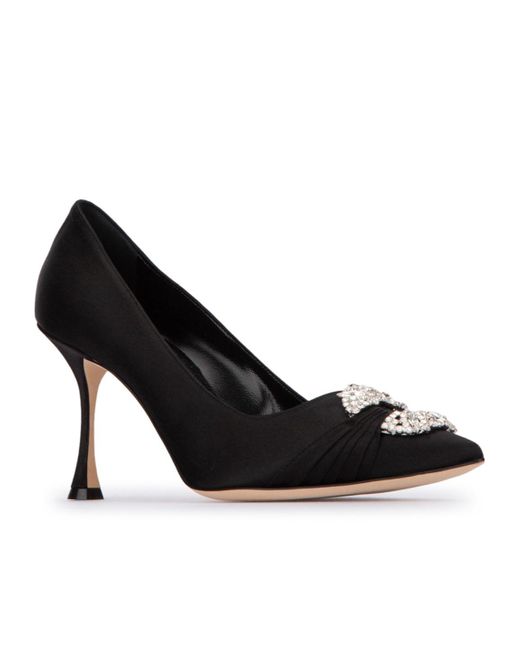 Manolo Blahnik Black High Heels