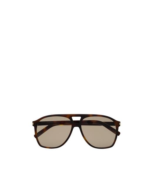 Saint Laurent Multicolor Eyewear Aviator Sunglasses for men