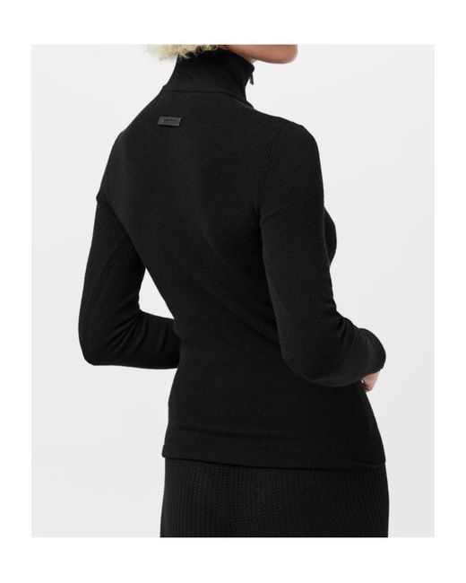 Fear Of God Black Collared Zipper Sweater